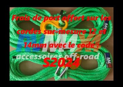 corde treuil compétition
