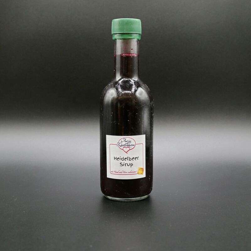Heidelbeer Sirup 250 ml Heidelbeer Sirup 250 ml