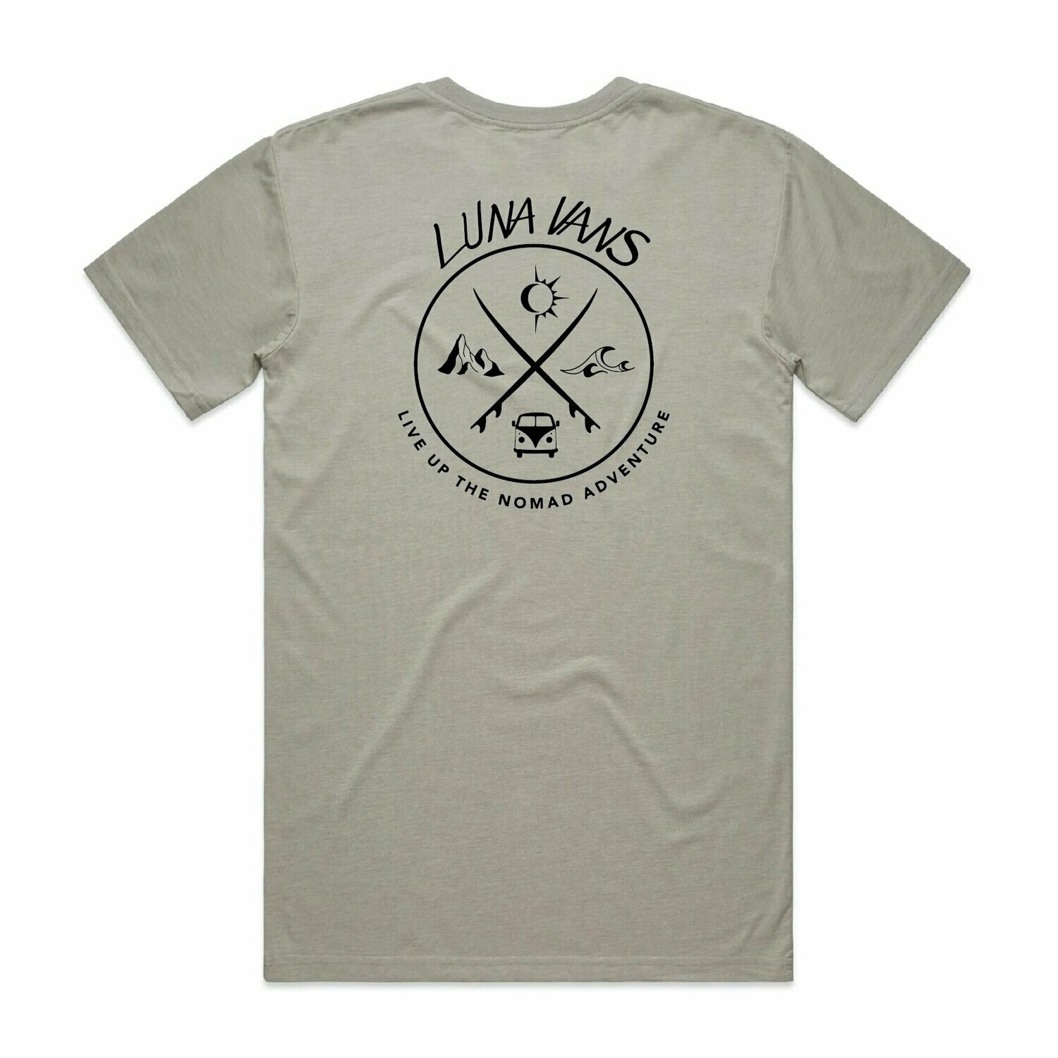 LUNA vans light grey tee