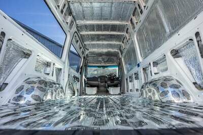 MWB van sound deadening and insulation