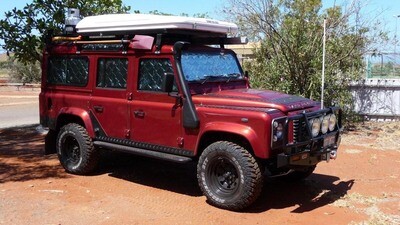 Land Rover Defender 110 Insulated sun shades