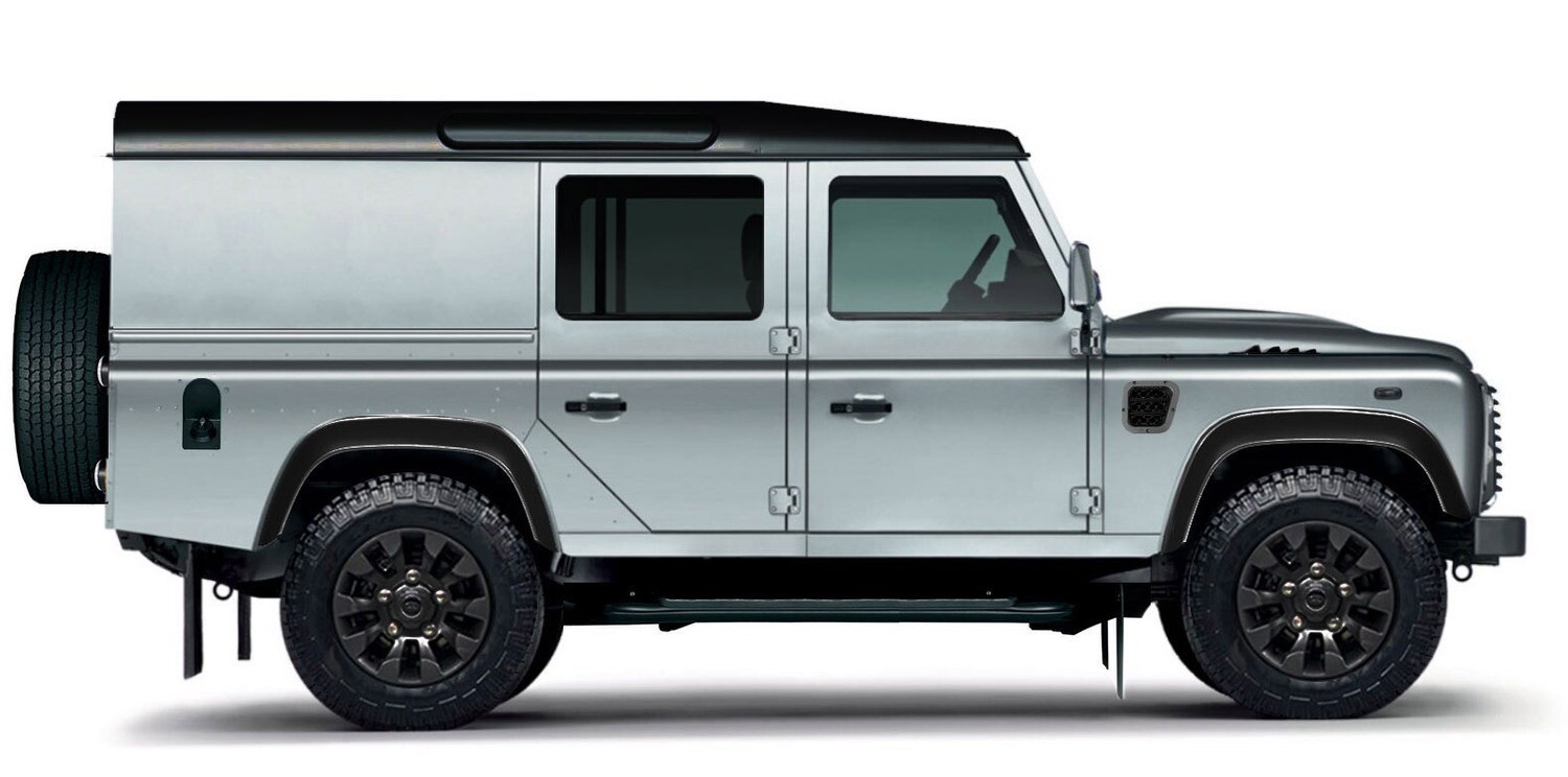 Land Rover Defender 110 Utility Insulated shades