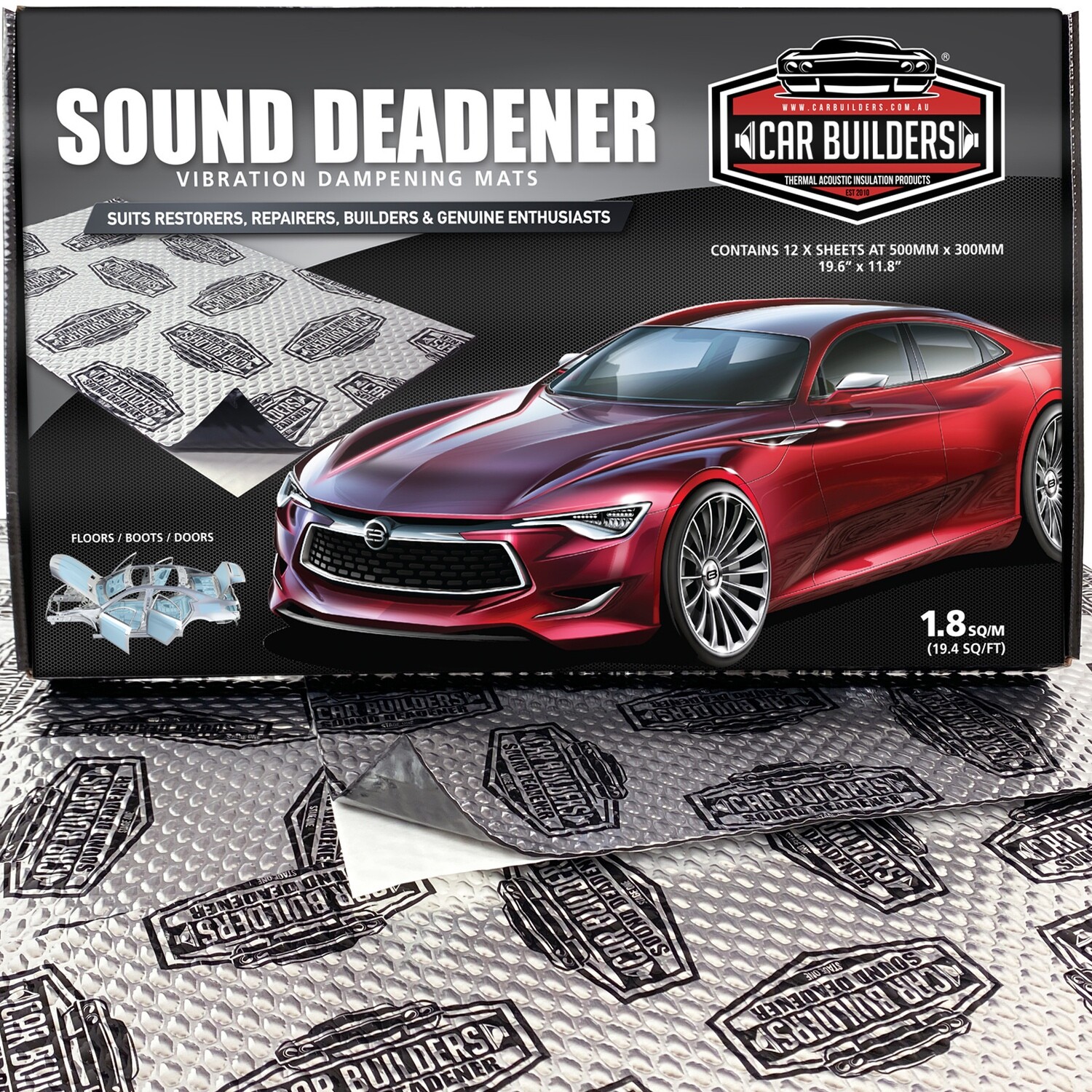 Sound Deadener/ Sound Deadening Material - Stage 1