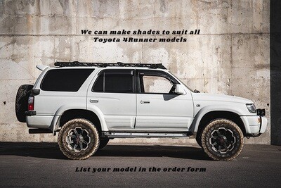 Toyota 4Runner Insulated sun shades