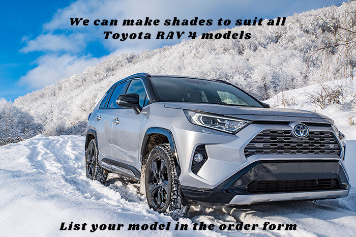 Toyota RAV 4 Insulated sun shades