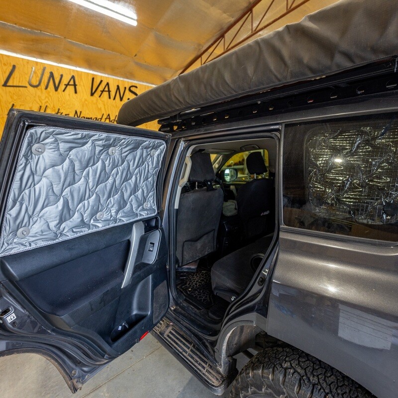 Mitsubishi Triton insulated sun shades