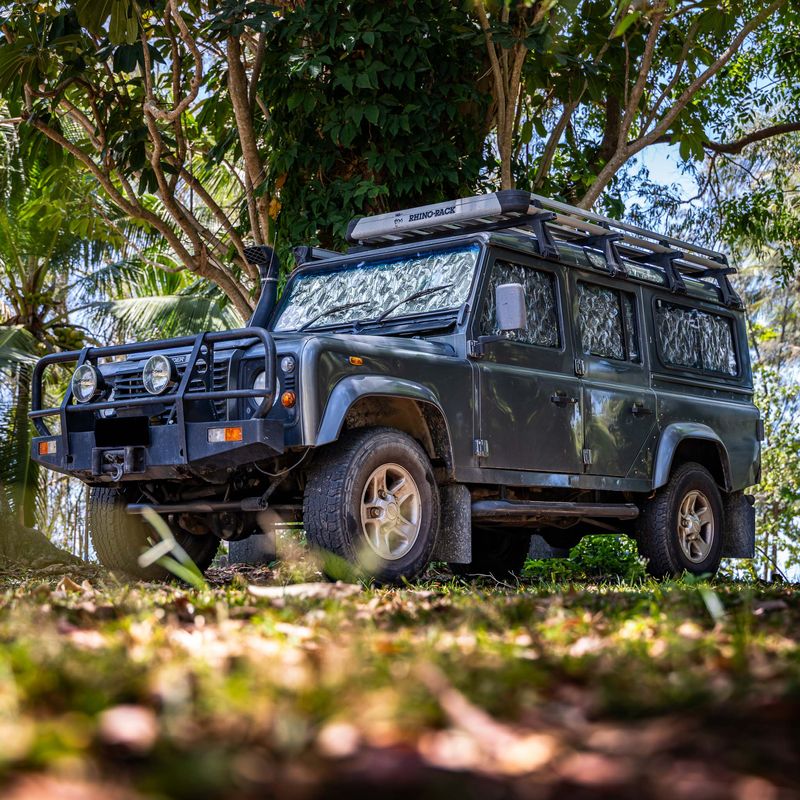 Land Rover Defender 110  Insulated sun shades