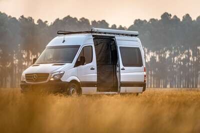 VW Crafter sliding door fly screen