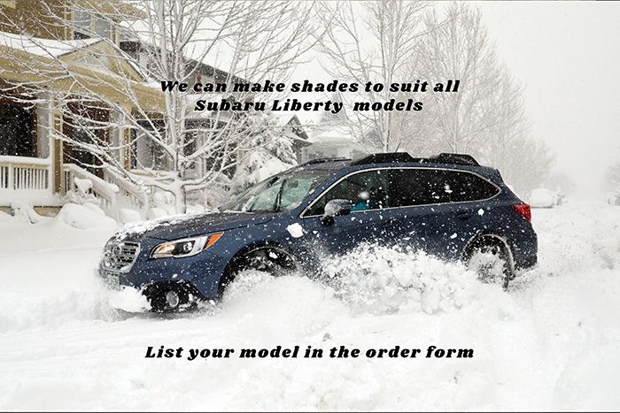 Subaru Liberty Insulated sun shades