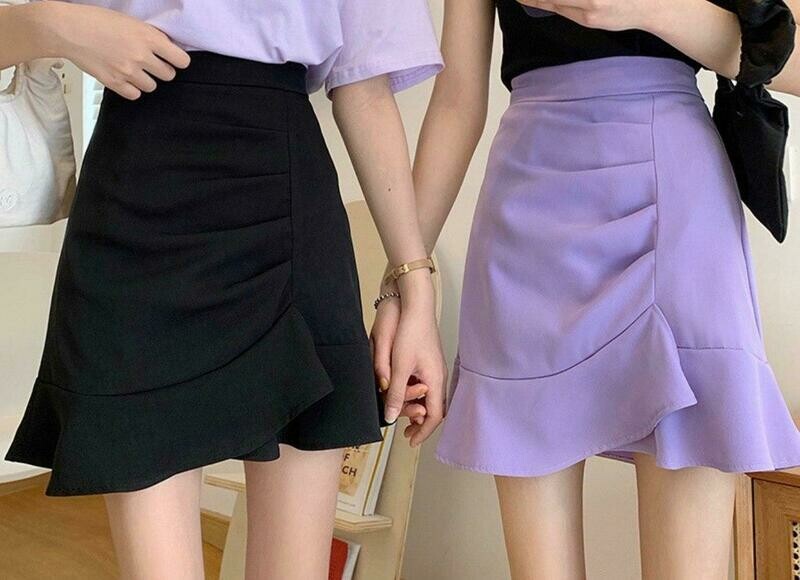 ​High Waisted Hong Kong Styled Skirt