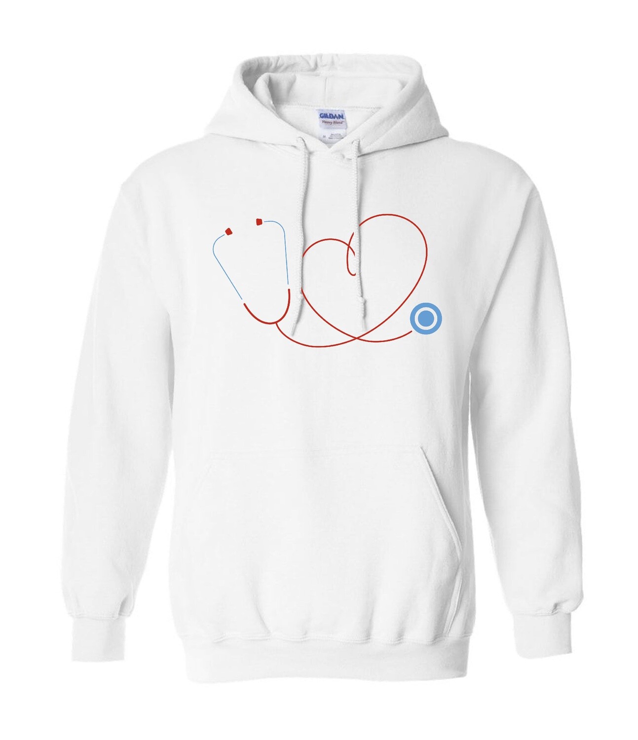 Hooded Sweatshirt - Stethoscope