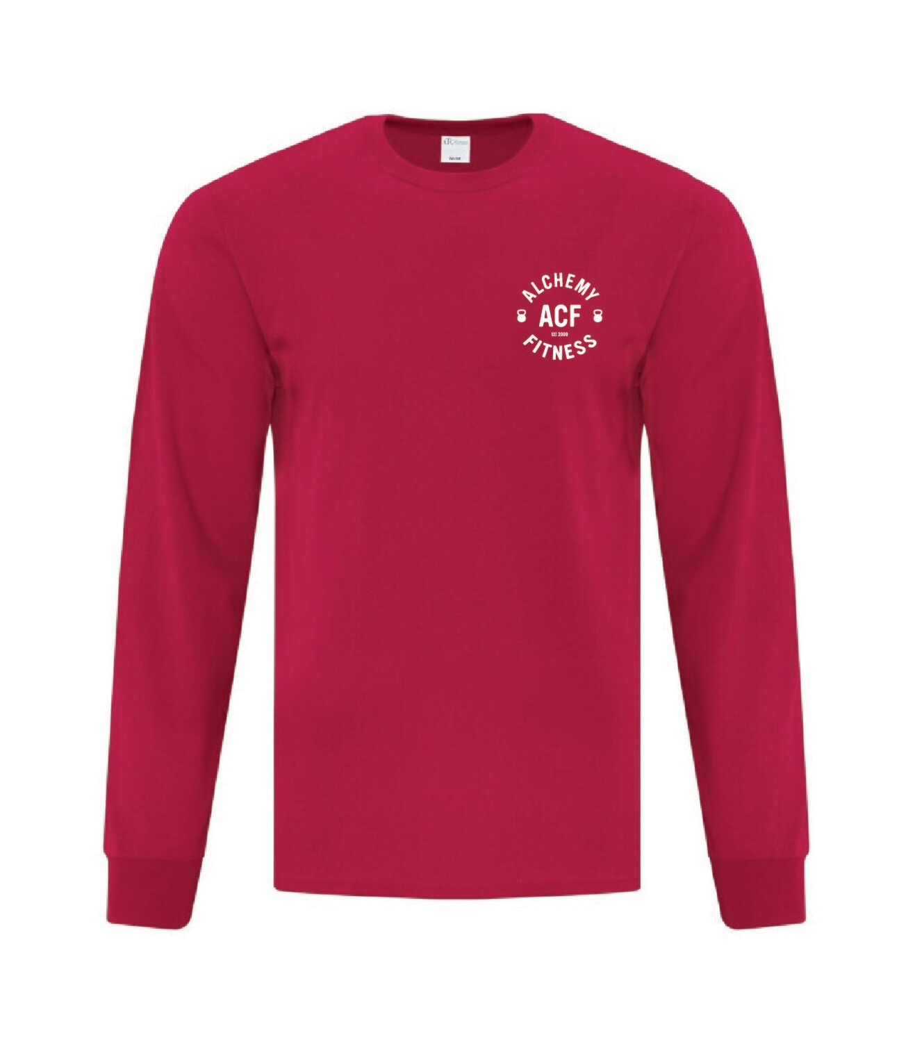 Long Sleeve Performance T-Shirt with Logo