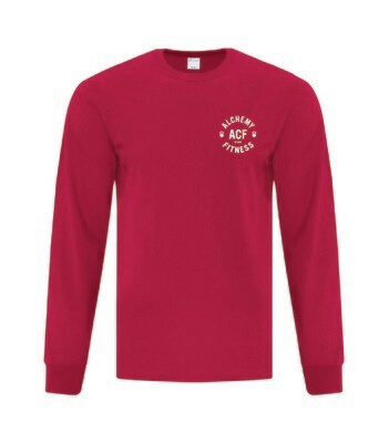 Long Sleeve Performance T-Shirt with Logo