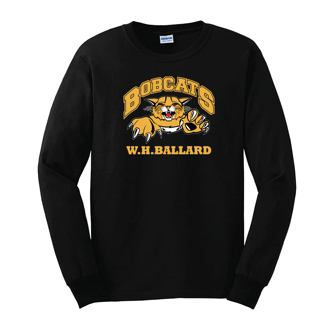 Bobcats Long Sleeve T-Shirt (multi colour print)