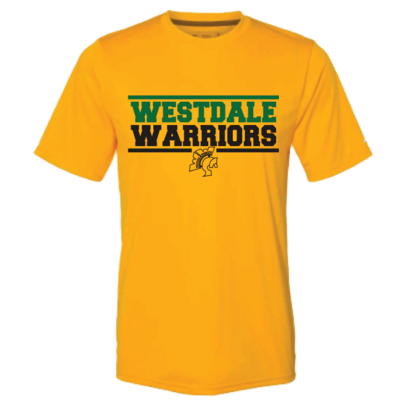 Westdale Warriors Short Sleeve Moisture Wicking T-Shirt - 2 Colour Logo