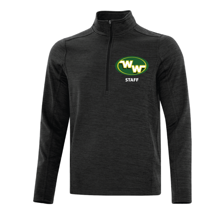 Warriors Staff -Mens 1/2 Zip Sweatshirt