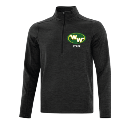 Warriors Staff -Mens 1/2 Zip Sweatshirt