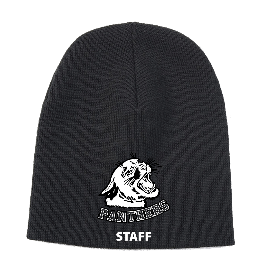 Panthers Knit Skull Cap with Embroidered Logo