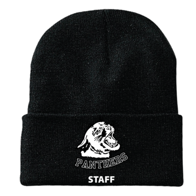 Panthers Knit Toque with Embroidered Logo