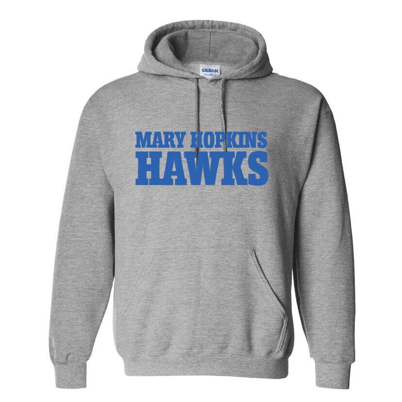 Mary Hopkins Hawks - Hoodie (1 colour print)