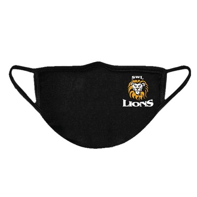Laurier Lions  Mask with Logo