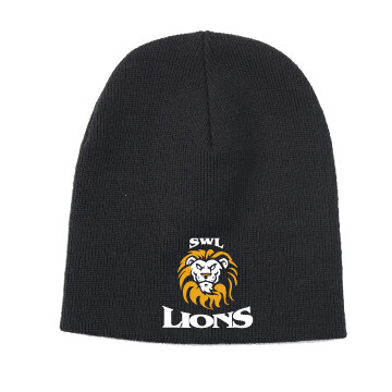 Laurier Lions Knit Skull Cap - Embroidered Logo