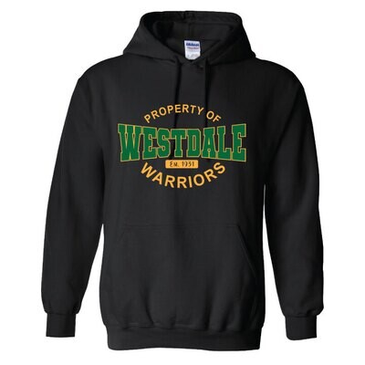 Westdale Warriors Hoodie  - Property Of Westdale
