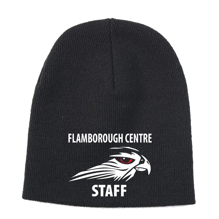 Flamborough Falcons Staff - Knit Skull Cap with Embroidered Logo