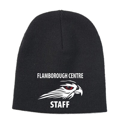 Flamborough Falcons Staff -  Knit Skull Cap with Embroidered Logo