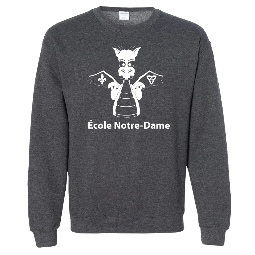 Notre-Dame Crew Neck - One Colour Print