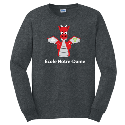 Notre-Dame Long Sleeve T-Shirt - Multi Colour Print
