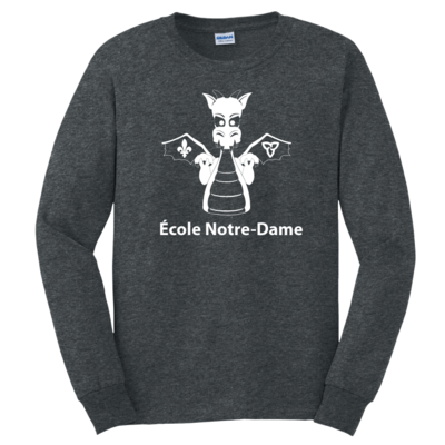 Notre-Dame Long Sleeve T-Shirt - One Colour Print