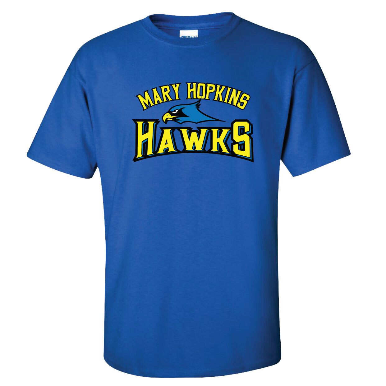Mary Hopkins Hawks - T-Shirt (multi colour print)