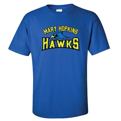 Mary Hopkins Hawks - T-Shirt (multi colour print)