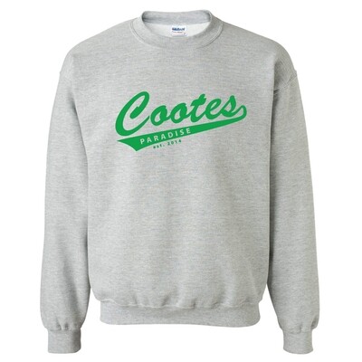Cootes Paradise Crew Neck Sweatshirt - One Colour Print (Sport Grey)