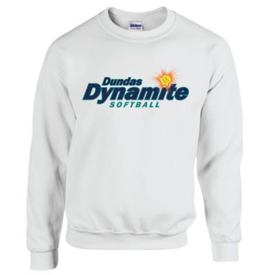 Dundas Dynamite Crew Neck Sweatshirt - White