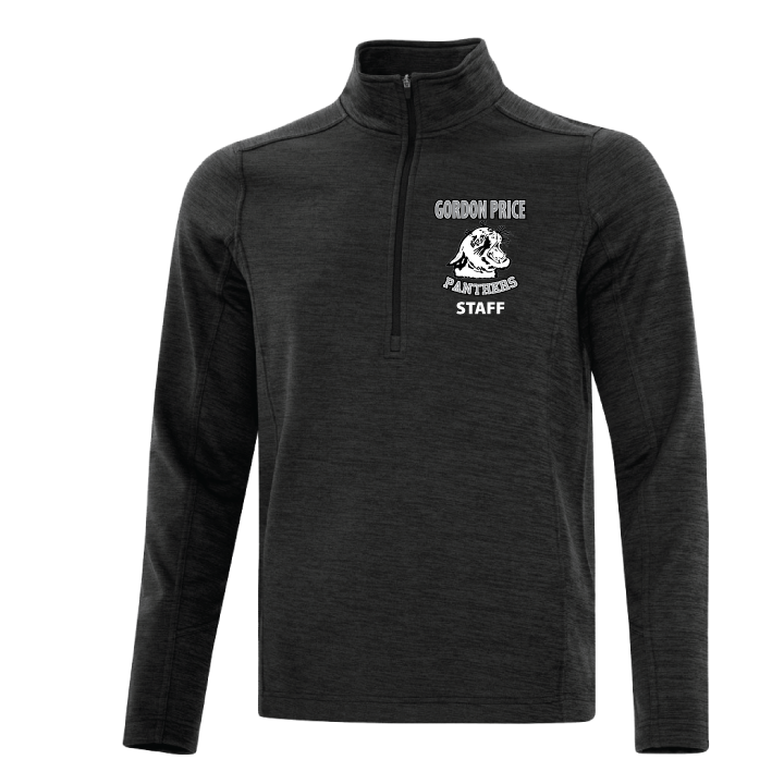 Panthers Staff -Mens 1/2 Zip Sweatshirt