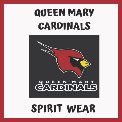 Queen Mary Cardinals Spirit Wear