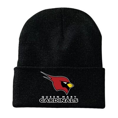 Queen Mary Cardinals - Knit Toque with Embroidered Logo