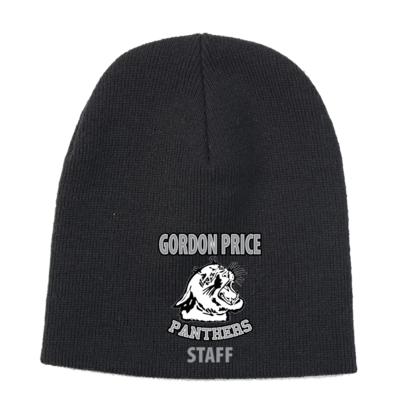 Gordon Price Panthers Knit Skull Cap with Embroidered Logo