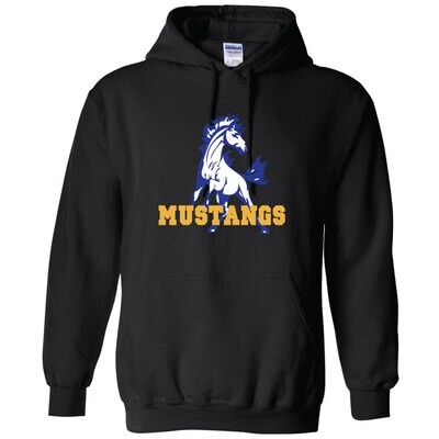 Memorial Mustangs Staff -  Hoodie  (Mustangs)