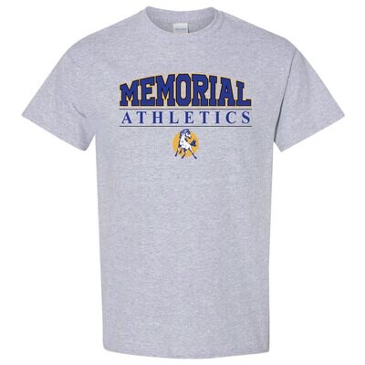 Memorial Mustangs Staff - T-Shirt  (Athletics)