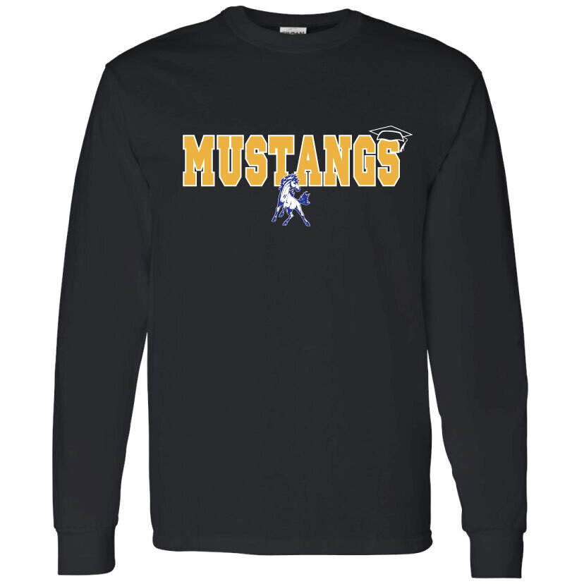 Memorial Mustangs Grad 2024 - Long Sleeve T-Shirt