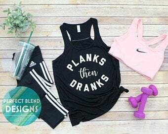 Planks Then Dranks Tee