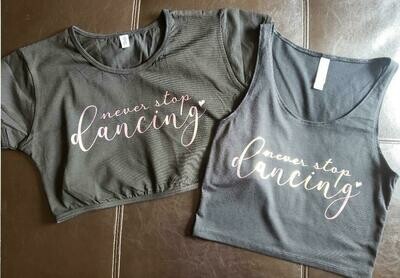 Dance Crop Top Tee - Youth