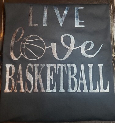 Live Love Basketball Tee