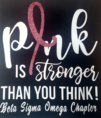 Breast Cancer Awareness Tee - Beta Sigma Omega Chapter