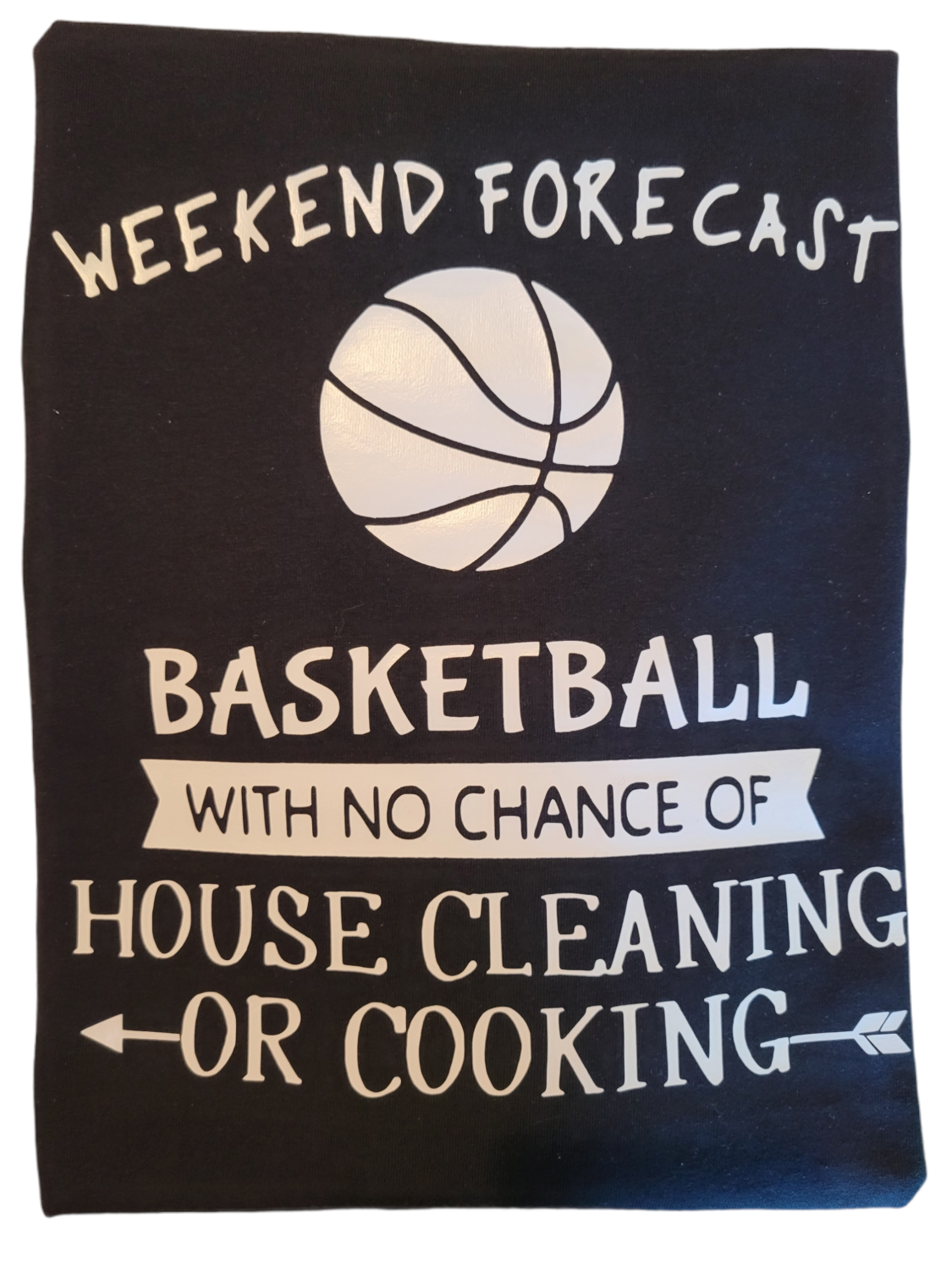 WEEKEND FORECAST BASKETBALL TEE