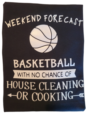 WEEKEND FORECAST BASKETBALL TEE
