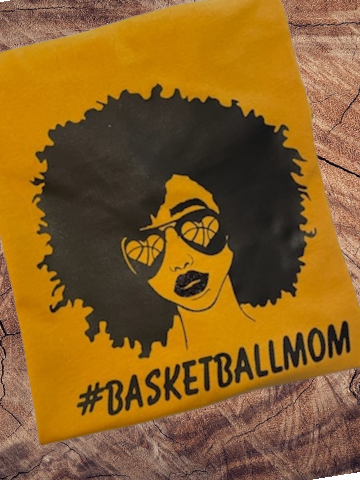 #Basketballmom Tee